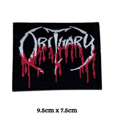 Obituary Blood Drip Logo Death