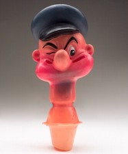 Popeye the Sailor Man Rare Vintage Rubber Head Toy Figure Figurine Max Fleischer