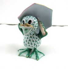 Herend Fishne Green Duck with