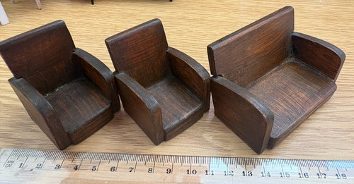 Doll house furniture vintage - house,