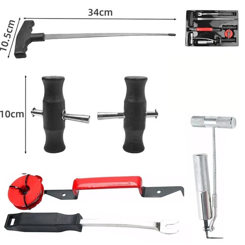 Windshield removal tool set - windshield,