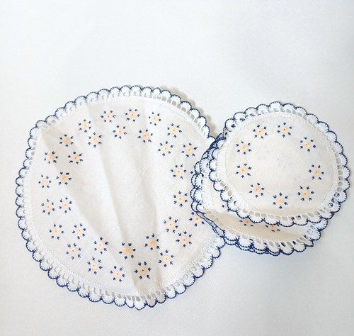 Doilies set vintage - 7,