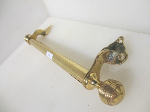 Vintage brass sash window - brass,