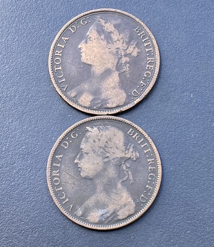 Victoria 1881 1881h pennies - 1881,