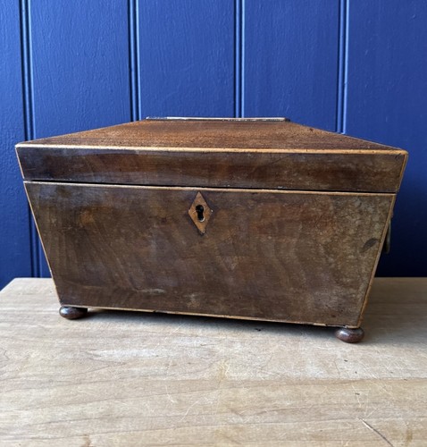 Antique sarcophagus wooden tea - antique,