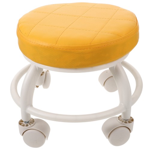 Durable orange pedicure stool - durable,