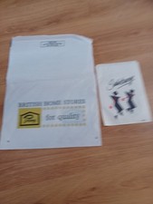 British Homes Stores And Salisburys Bags