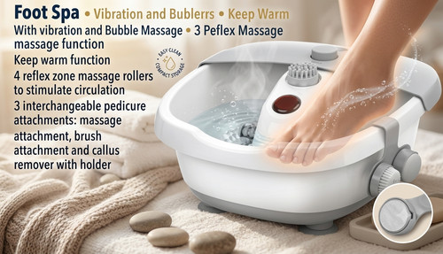 Elecelectric foot spa massager - foot,