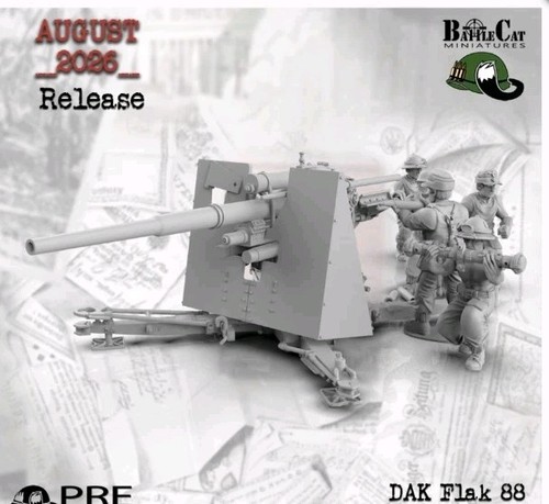 28mm ww2 german dak flak - ww2,