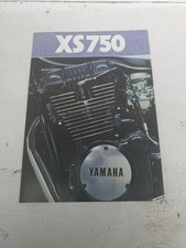 YAMAHA XS750 ORIGIAL SALES