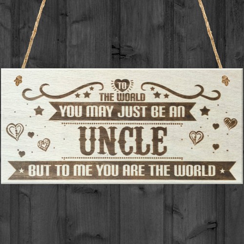 Uncle you are - are, world