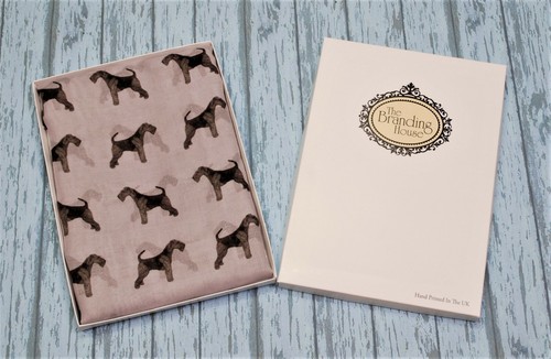 Welsh terrier dog - dog, scarf