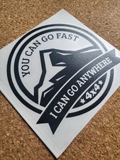 I can go anywhere 4x4 logo -