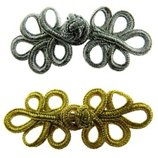 Frog Fasteners and Button