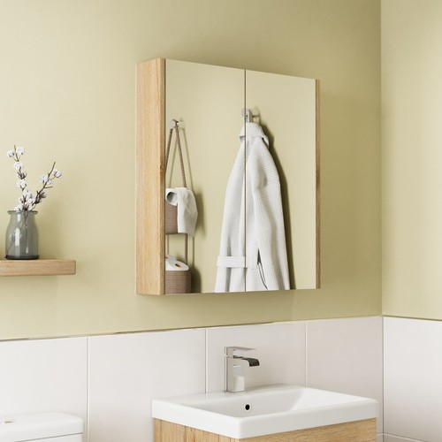 650 600mm oak bathroom - x,