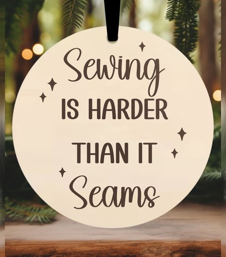 Sewing ornament xmas - sewing,