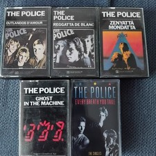 The Police Job Lot Bundle of 5 Cassette Tape Albums