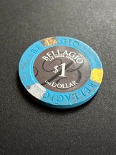 Bellagio Las Vegas $1 Blue