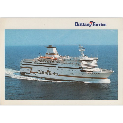 Postcard brittany ferries v - postcard,