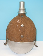 WWI IMPERIAL GERMAN ARMY WATER BOTTLE CANTEEN FLASK WITH DRINKING CUP