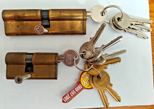 Euro cylinder locks joblot - joblot, qty