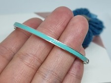 Genuine Pandora Green Radiant Hearts Bangle Clear CZ  Size 1 ? S925 ALE  16cm