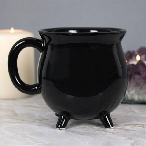 Plain black cauldron - plain,