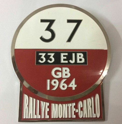 Car badge rallye monte - badge,