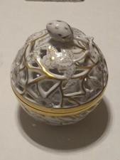 Herend Bud Finial Openwork