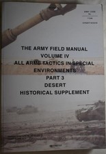 British ARMY FIELD MANUAL: TACTICS IN SPECIAL ENVIRONMENTS: DESERT. Tanks