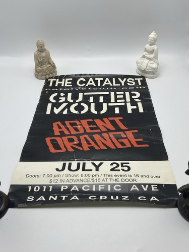 Vintage gutter mouth - gutter, poster