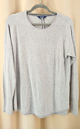 Joules grey knit pullover - joules,