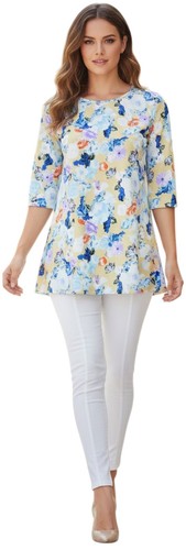 Long line stretch tunic - long,