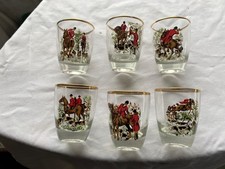 Vintage Set 6 Fox Hunting
