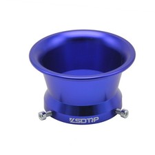 55mm Velocity Stacks Carburetor Air Filter Wind Cup Horn For 32 34mm Blue