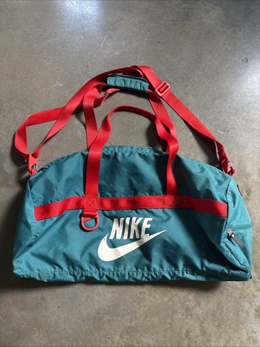Vintage nike duffel bag teal - bag,