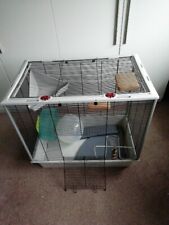 large Small Pets cage Measuring Hight 28 inches Width 31inches Depth 19 inches 