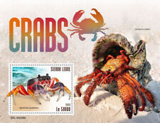 Crabs Marine Animals Stamps Sierra Leone 2019 MNH Red Land Crab 1v S/S