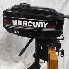 MERCURY 2.5 Petrol Outboard Boat Engine, Excellent  Condition