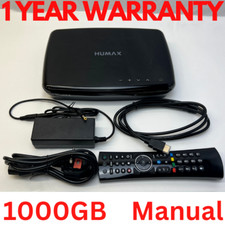 Humax FVP-5000T 1TB Freeview HD Recorder Catch-Up-TV Freeview Play Netflix