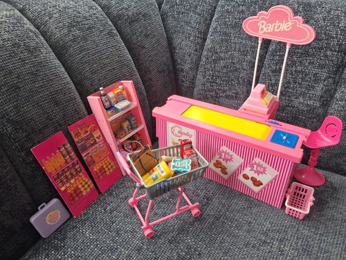 Vintage barbie supermarket - barbie,