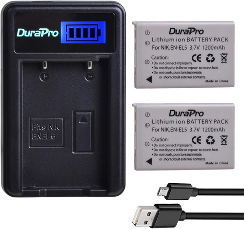 2pc el5 battery lcd - battery, +