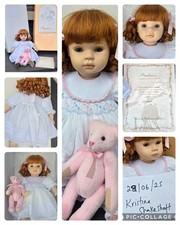 Ingrid porcelain doll designed - ingrid,