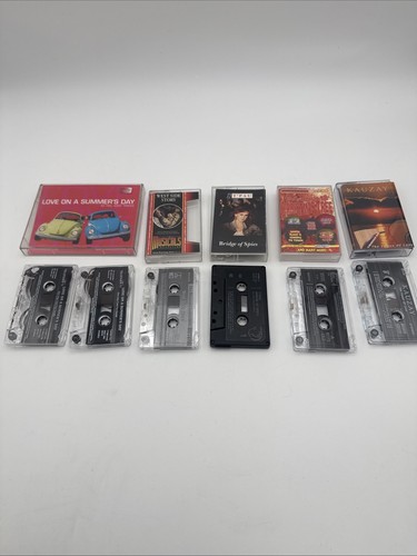 Cassette tapes mixed lot - tapes,