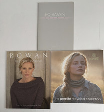 Rowan 3 x Knitting Magazines - Studio Silk Twist & Purelife