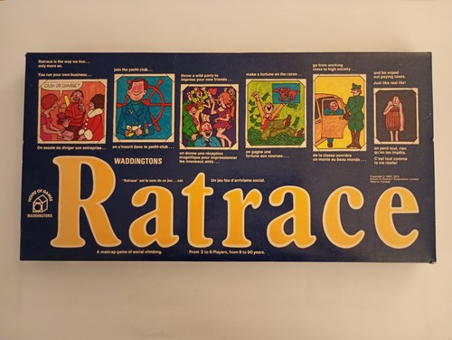 Ratrace vintage board game - ratrace,