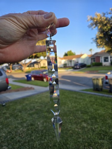 Large vintage lead crystal - lead,