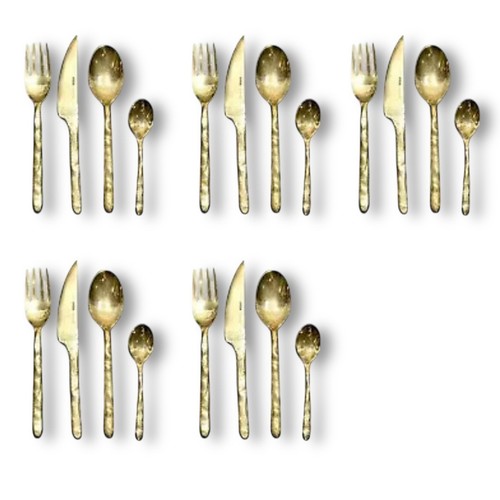 Seletti cutlery brass - cutlery, fingers
