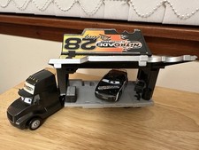 Disney Pixar Cars 28 NitroAde Transporter Truck & Car.