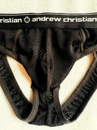Andrew christian black mesh - christian,